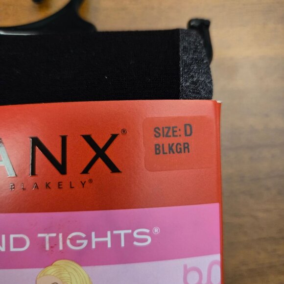 Spanx Tight End Tights Heathered Contrast Black Gray Shapewear Two Tone D NWT - Picture 5 of 10